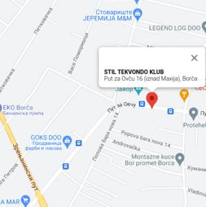 Put za Ovču 16 Tekvondo Klub Stil